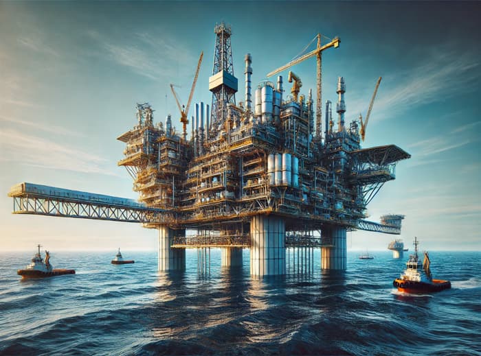 Offshore Oil Platform